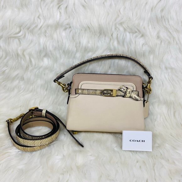Coach Snake Skin Crossbody - Picture 1 of 9
